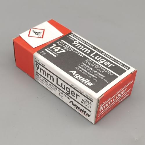 Aguila 9mm Luger Subsonic 147gr. FMJ FP 50 Stück Staffelpreise!!!