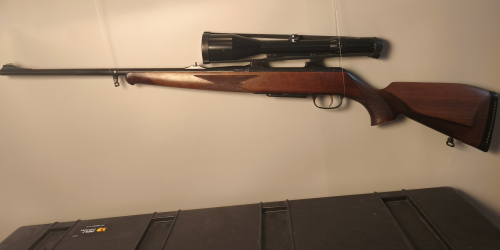 Krico 700 Repetierbüchse 7x64 mit mit Sonnenschliff EAW Schwenkmontagebasen ohne Optik #158