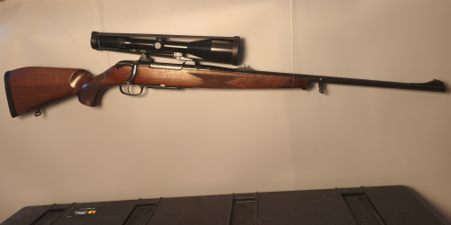 Krico 700 Repetierbüchse 7x64 mit mit Sonnenschliff EAW Schwenkmontagebasen ohne Optik #158