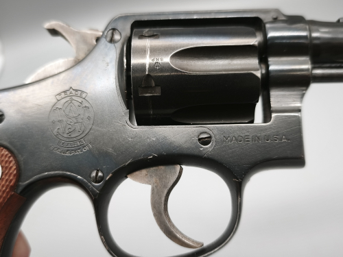 Smith & Wesson S&W Victory Revolver .38Special umgebaut bei Parker Hale