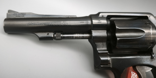 Smith & Wesson S&W Victory Revolver .38Special umgebaut bei Parker Hale