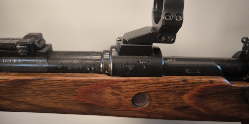 bcd 42 Gustloff | Mauser K98k mit Schichtholzschaft und EAW Schwenkmontage 8x57IS #553A