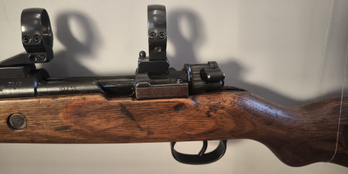 bcd 42 Gustloff | Mauser K98k mit Schichtholzschaft und EAW Schwenkmontage 8x57IS #553A