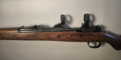 bcd 42 Gustloff | Mauser K98k mit Schichtholzschaft und EAW Schwenkmontage 8x57IS #553A