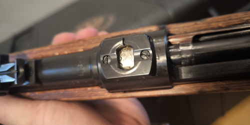 bcd 42 Gustloff | Mauser K98k mit Schichtholzschaft und EAW Schwenkmontage 8x57IS #553A