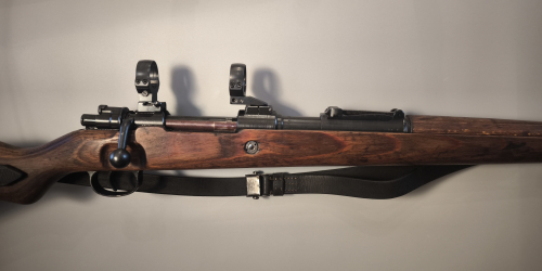bcd 42 Gustloff | Mauser K98k mit Schichtholzschaft und EAW Schwenkmontage 8x57IS #553A