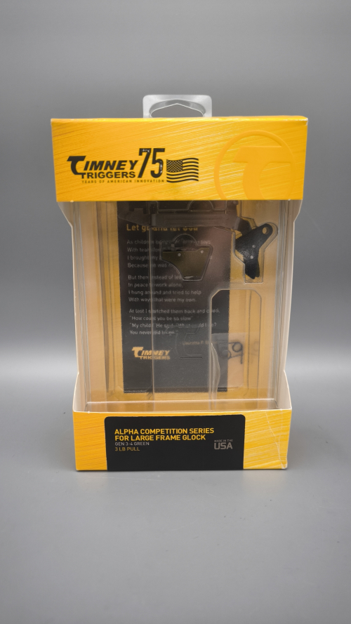 Timney Alpha Competition Serie für Glock large frame Gen 3-4 Glock 21 29 20 30 40 3lbs