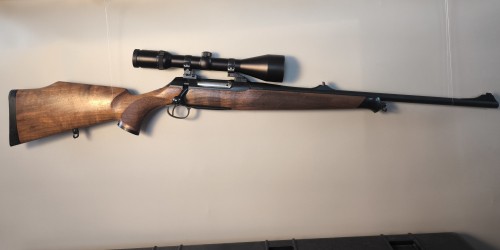 Sauer & Sohn | Sauer 202 S Classic 8x57IS mit Holzschaft und Systemhülse aus Stahl, Ilaflon beschichtet #613