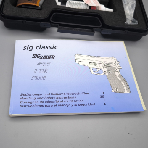 Sig Sauer P226s Sport II SA 9mm Luger mit Laufgewicht eckernförder Fertigung, TOP Zustand #440